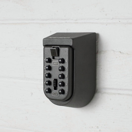 Sandleford Wall Mounted Key Storage Safe - 105 x 65 x 55mm - Steel - Secure – view 2