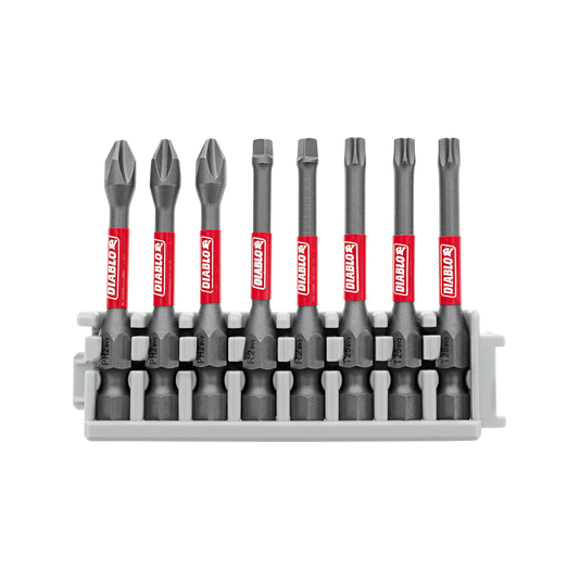 Diablo 50mm Variety Modular Set Clip 8 Pack - Durable Impact Bits – view 2 - Auzzistore