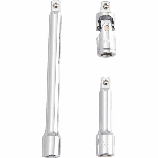 Kincrome Extension Bar Set - 3 Piece - Cr-V Steel - Rust Resistant - Auzzistore