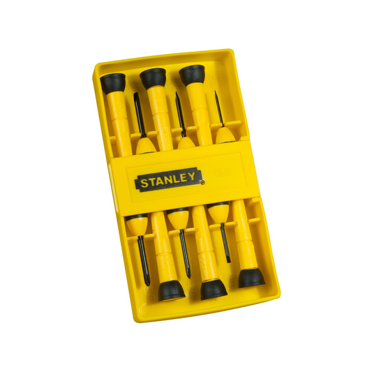 Stanley Precision Screwdriver Set - 6 Piece - ABS Plastic - Swivel Head – view 2