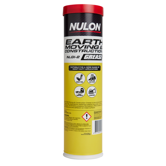 Nulon Earth Moving and Construction Grease - 450gm - NLGI-2 Black - Water-Resistant – view 2 - Auzzistore