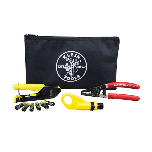Klein Tools Coax Cable Installation Kit - 1 Pack - 178mm x 450mm - Indoor Use