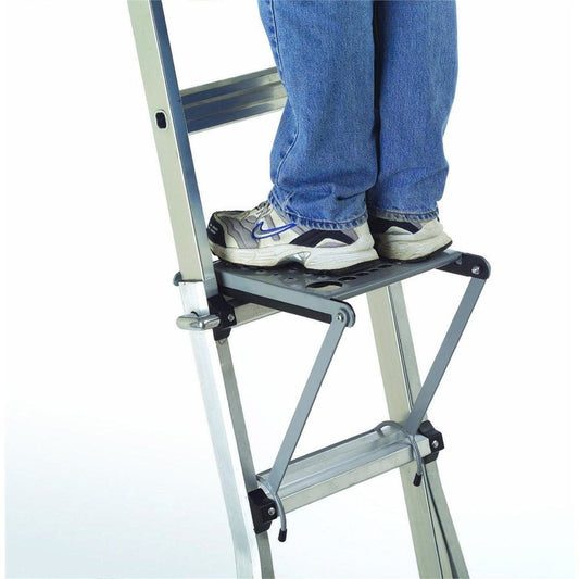 Gorilla Mighty Ladder Platform - 280mm Steel - Extra Working Surface - Auzzistore
