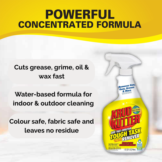 Krud Kutter Tough Task Remover 946ml - Stain Remover for Grease & Grime
