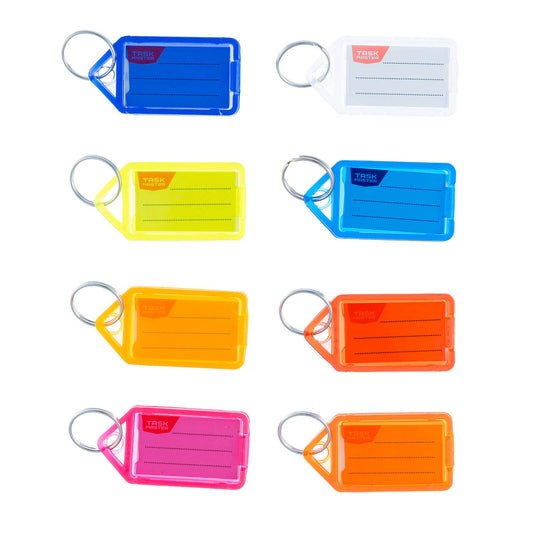 Taskmaster Key Tag - 56 x 29 x 6mm - Sturdy - Easy Labelling - 20 Pack – view 2