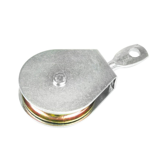 Pinnacle Fixed Pulley Swivel - 64mm - Zinc Plated - 250kg Capacity - Auzzistore