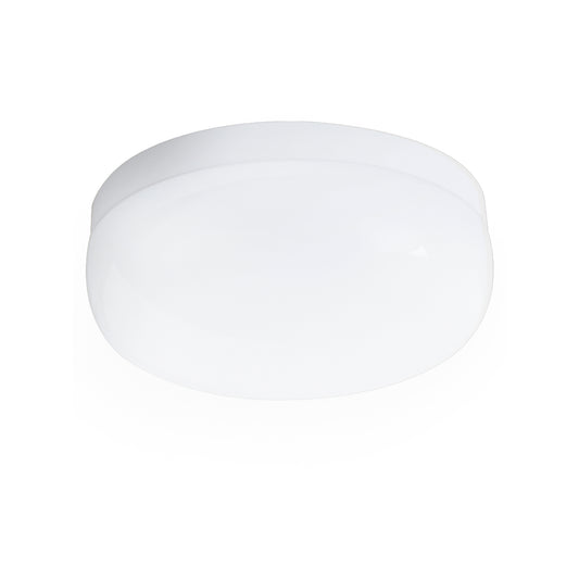 Verve Design 25cm White Clipper Ceiling Light - Glass - Soft Illumination