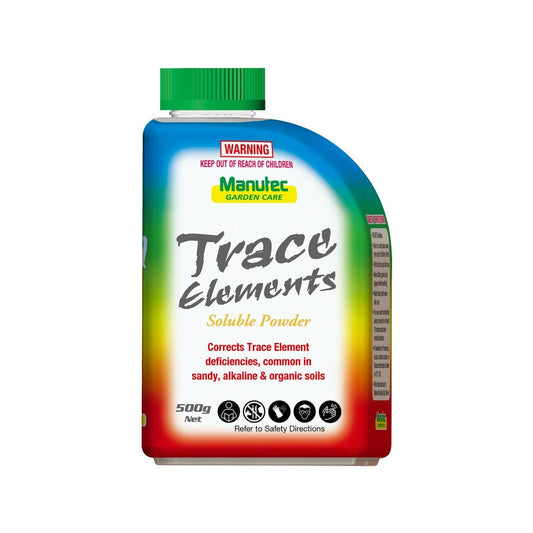 Manutec 500g Trace Element Soluble Powder - Nutrient Boost - Safe For Vegetables - Auzzistore