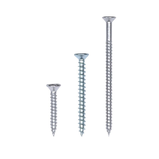 Flexi Storage Shelf Fixing Screws 30 Pack Metal Easy Install Secure - Auzzistore