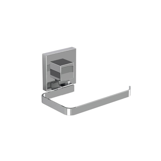 Fusion Loc Stainless Steel Suction Toilet Roll Holder 13kg 155mm Polished Chrome