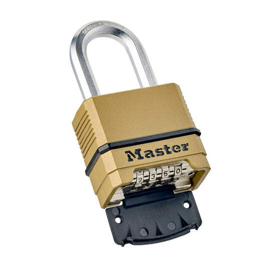 Master Lock 56mm Padlock - 38mm Shackle - Zinc - Weather Resistant - Auzzistore