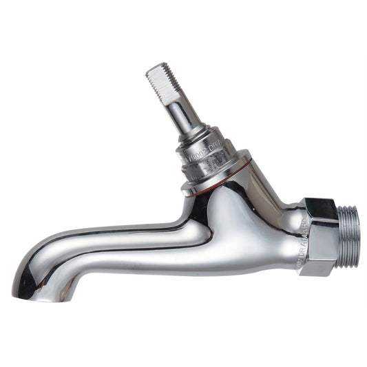 Shaw Mason Chrome 45 Male Bib Pillar Tap - 80mm DR Brass - 9L/Min - Auzzistore