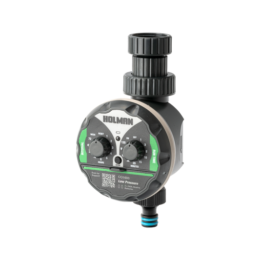 Holman Electronic Low Pressure Tap Timer - 600kpa - Plastic - Easy Install - Auzzistore