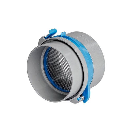 Rain Harvesting 90mm Male Female Mozzie Stoppa Hinged Screen - Grey – view 2 - Auzzistore