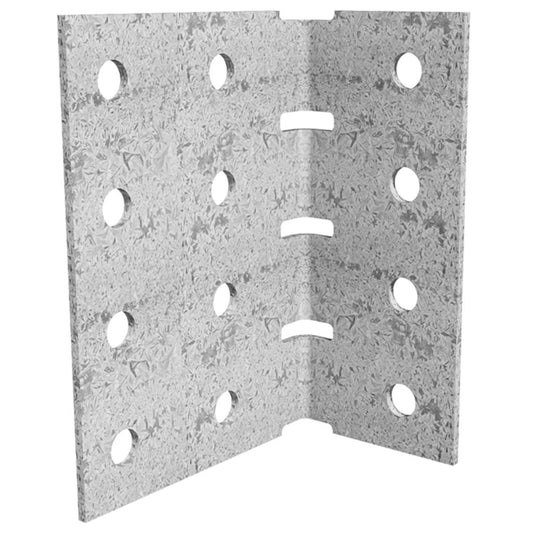 Dunnings Angle Bracket - 60 x 100 x 140mm - Galvanised Steel - M10 Holes - Auzzistore