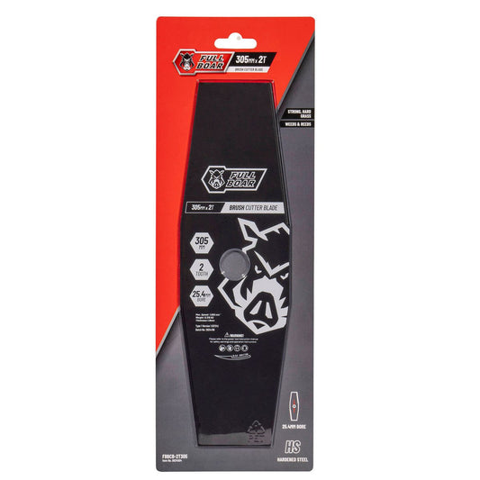 Full Boar Brush Cutter Blade - 305mm x 2T - Hardened Steel - Durable Cutting – view 2 - Auzzistore