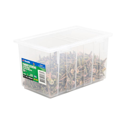 Zenith Button Head Timber Stitching Screws 15x25mm Gold Passivated 1000 Pack - Auzzistore