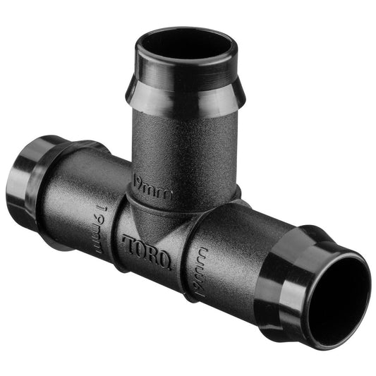 Toro 19mm Barbed Tee - Polypropylene - Durable - Improved Flow Dynamics - Auzzistore