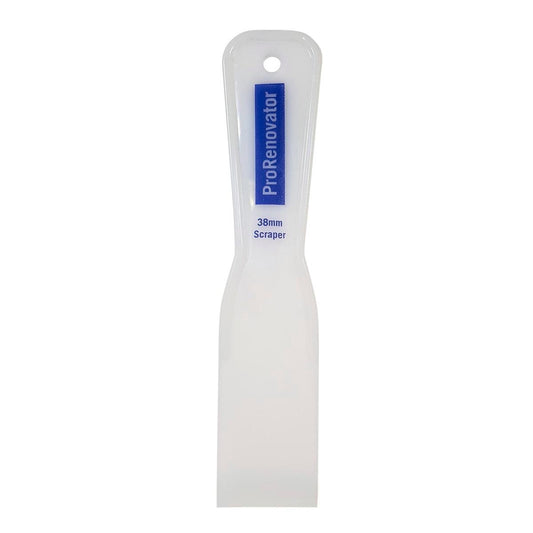 Pro Renovator 38mm Plastic Scraper - 38mm - Smooth Finish - Durable