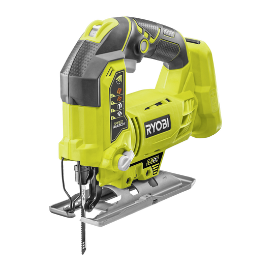 Ryobi 18V ONE+ Jigsaw Kit - 2Ah Battery & Charger - 108mm x 226mm x 388mm – view 2