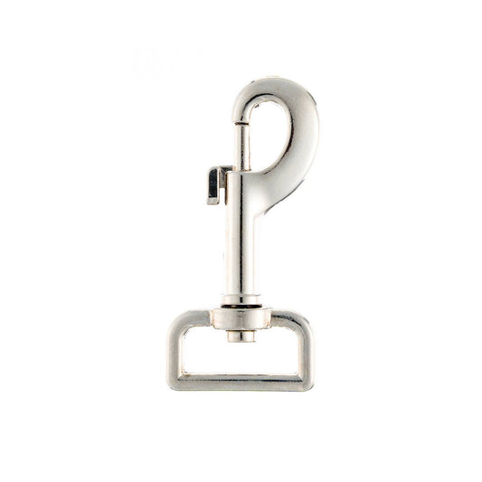 Taskmaster 25mm Nickel Plated Square Swivel Snap Hook - Durable - Versatile – view 2 - Auzzistore