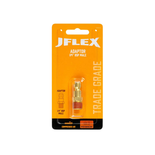Jflex 1/4 Bsp Male Adaptor - Ryco Equivalent - 15mm x 45mm - High Airflow – view 2 - Auzzistore