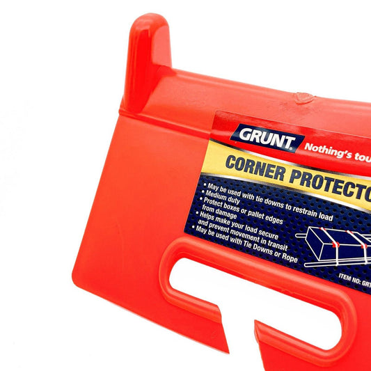 GRUNT Open Edge Corner Tie Down Protector - 200mm Plastic - Heavy Duty – view 2 - Auzzistore