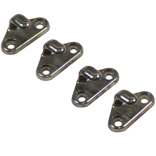 Goliath Fastener Hooks - Small Aluminium - 4 Pack - Corrosion Resistant - Auzzistore