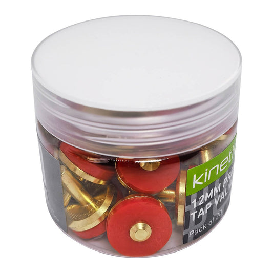 Kinetic 12mm Brass Tap Valve 20 Pack - Durable Leak-Free Connections – view 2 - Auzzistore