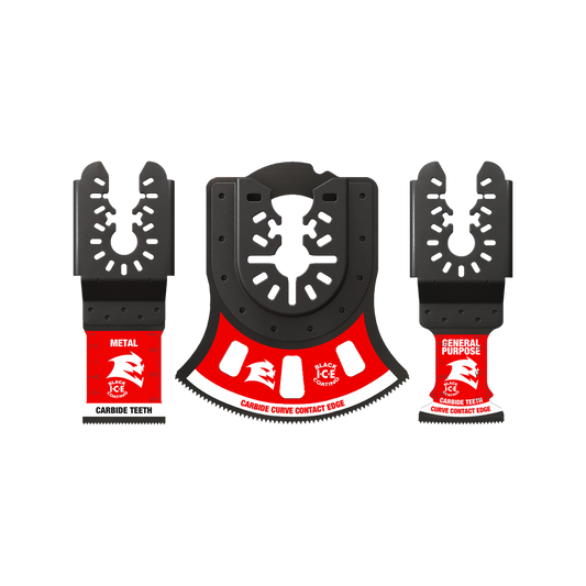 Diablo Carbide Multi Tool Blade 3 Pack - 139.7mm x 251.9mm - Durable Cutting – view 2 - Auzzistore