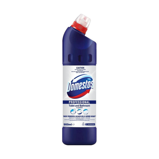 Domestos Professional Toilet and Bathroom Cleaner - 900ml - Anti-Limescale