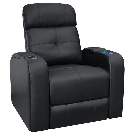 Valencia Verona Home Theater Premium Top Grain Italian Nappa Leather Single Seater - Auzzistore