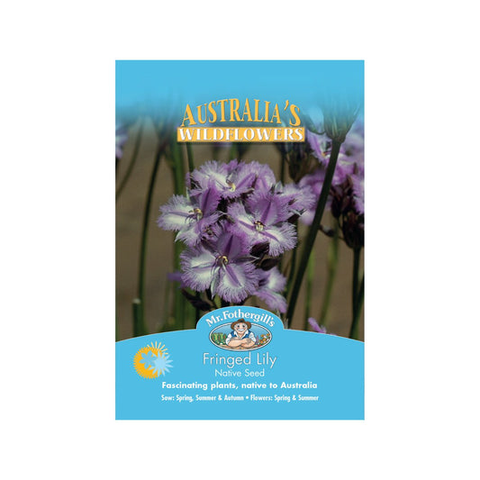 Mr Fothergill Fringed Lily Seeds - 50cm - Seeds - Hardy Drought Resistant - Auzzistore