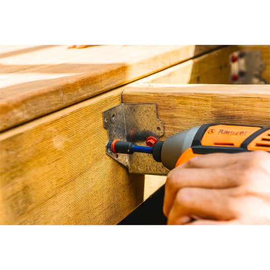 Pryda Timber Connector Screw - 12g x 35mm - Galvanised - Pack of 50 - Self-Drilling – view 2 - Auzzistore