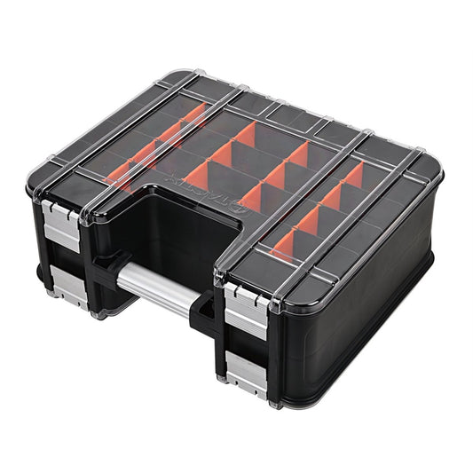 Tactix Double Sided Organiser 390mm PP/PC Heavy Duty Storage Solution – view 2 - Auzzistore