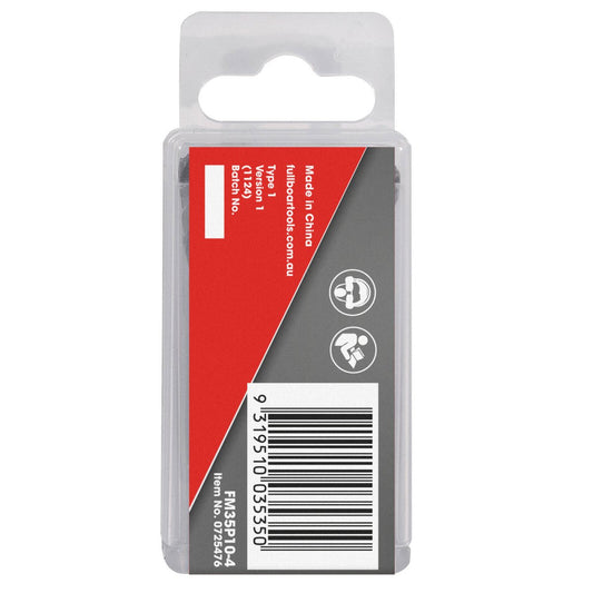 Full Boar 4mm Cobalt Drill Bit 10 Pack - Precision Drilling - M35 Material – view 2 - Auzzistore