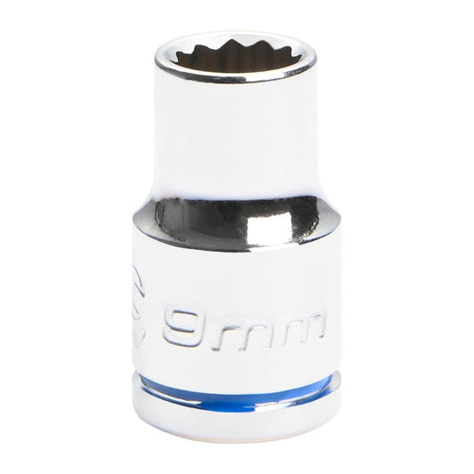 Kincrome 9mm 3/8 Drive Socket - Chrome Vanadium Steel - Rust Resistant - Auzzistore