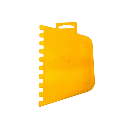 QEP 8mm Square Notch Plastic Adhesive Spreader - Yellow - Durable - Precision – view 2 - Auzzistore