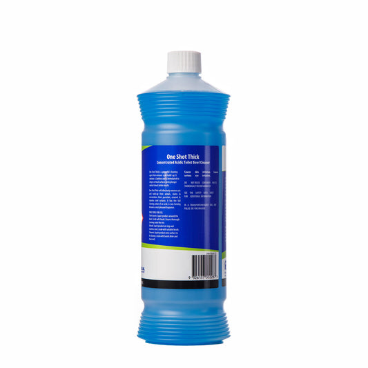 Peerless JAL Toilet Bowl Cleaner - 1L Liquid - Thick Acidic Gel - Deep Clean