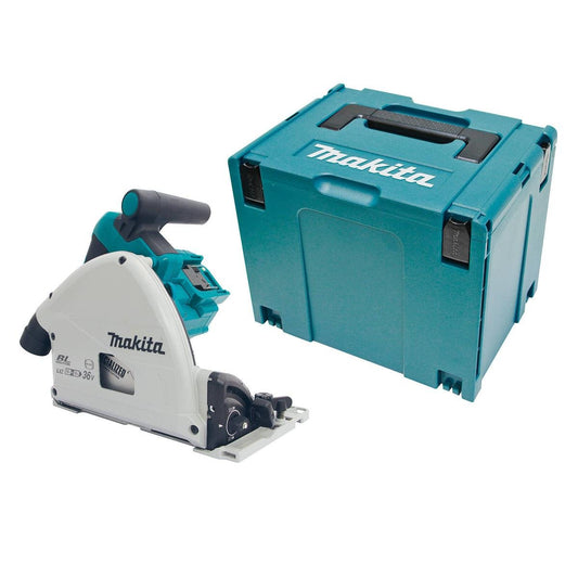 Makita 18Vx2 Brushless Plunge Cut Saw DSP600ZJ - 165mm - 56mm Cutting Capacity - Auzzistore
