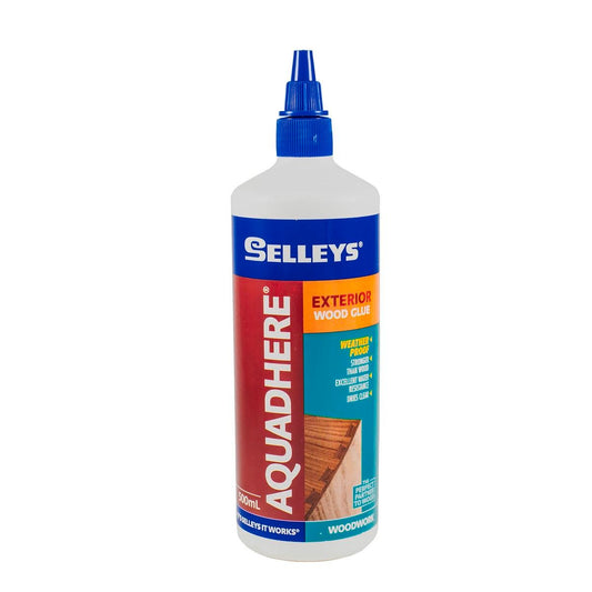 Selleys Aquadhere 500ml PVA Wood Glue Exterior Adhesive Weather Resistant