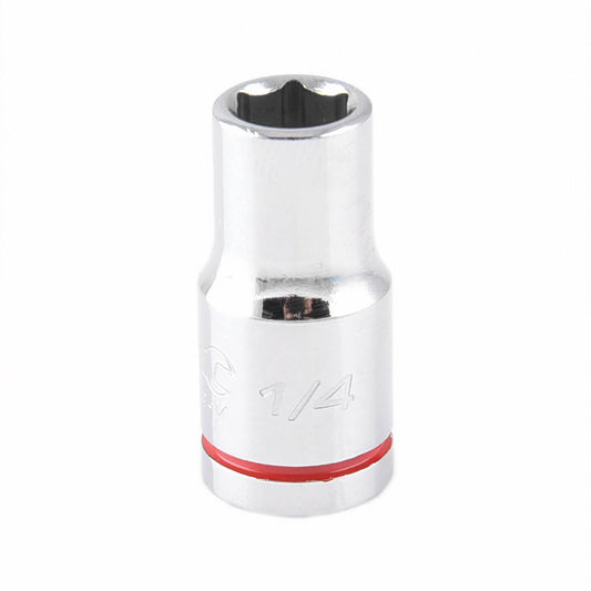 Kincrome 1/4 Square Drive Socket 14mm Chrome Vanadium Steel Rust Resistant
