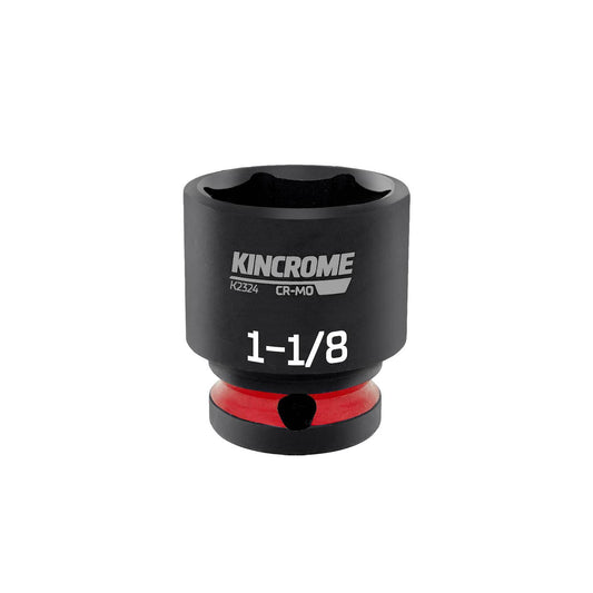 Kincrome 1-1/8 Inch Square Drive Impact Socket Cr-Mo Durable Design