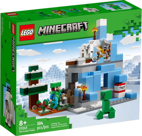LEGO Minecraft 21243 The Frozen Peaks - Auzzistore