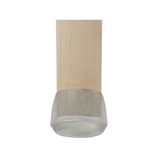 Surface Gard Clear Round Chair Tip 4 Pack - 22mm - Floor Protection – view 2 - Auzzistore
