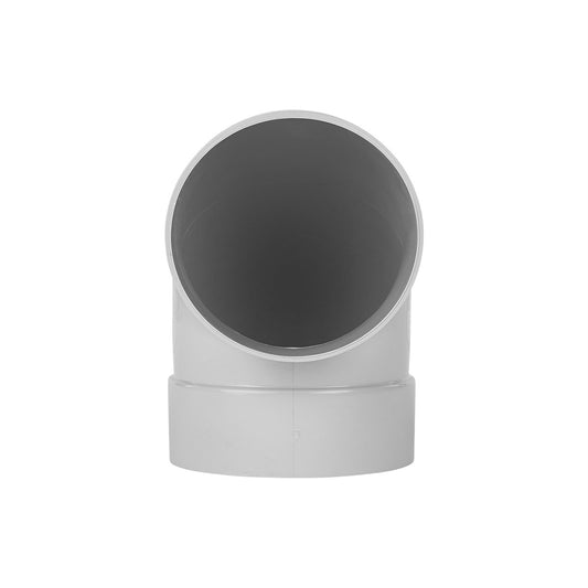 Rain Harvesting Tank Overflow Bend - 90mm - PVC - True 90° Design – view 2 - Auzzistore