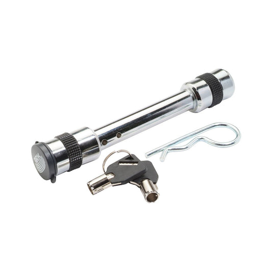 Ark Hitch Pin Lock Round - 2” x 2” Receiver - Chrome - 3500kg Towing Capacity