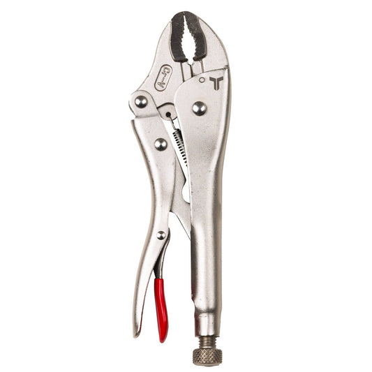 Trojan 250mm Locking Pliers - Chrome Vanadium Steel - Red and Black – view 2 - Auzzistore