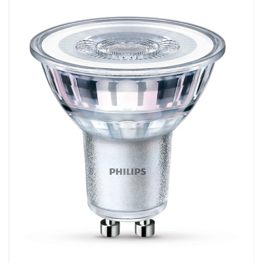 Philips Led Warm White Classic 4 6W GU10 Globe 6 Pack - 410 Lumens - 15,000 Hours – view 2