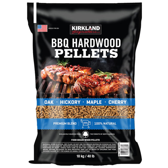 Kirkland Signature Premium BBQ Hardwood Pellets 18kg - Auzzistore